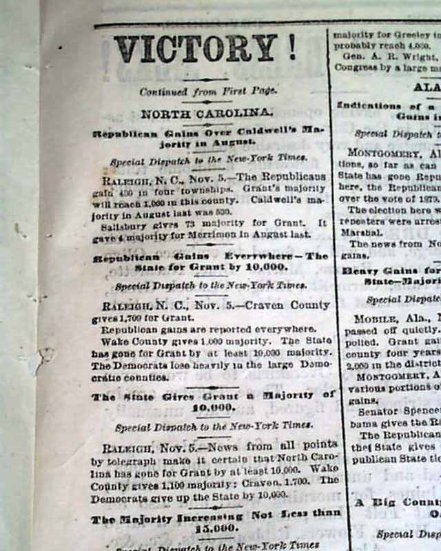 Grant Is Elected, And Susan B. Anthony Votes For Him ...