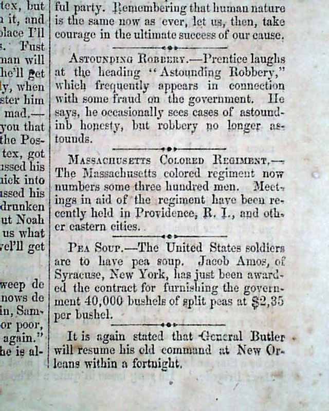 civil war hospital newspaper