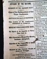 Abraham Lincoln prepares for inauguration... - Image 3