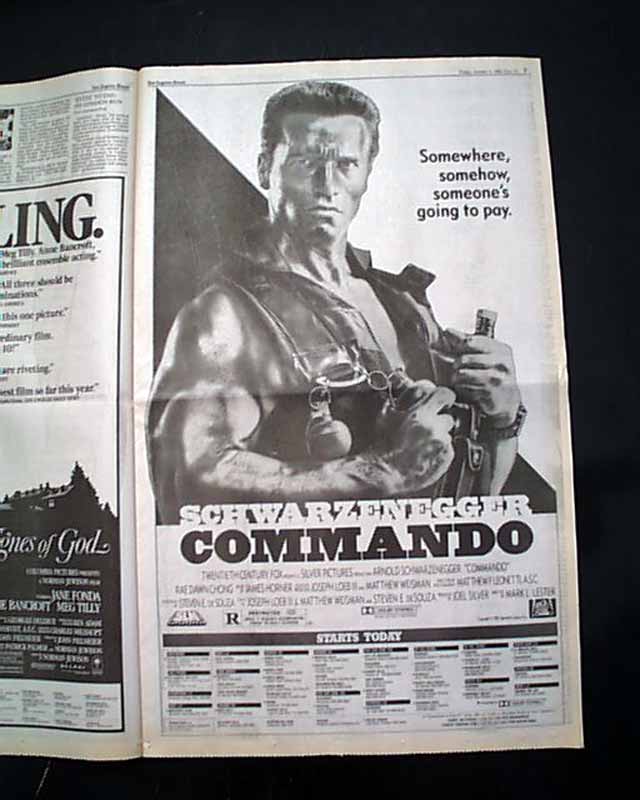 The Projection Booth Podcast: Special Report: Commando (1985)