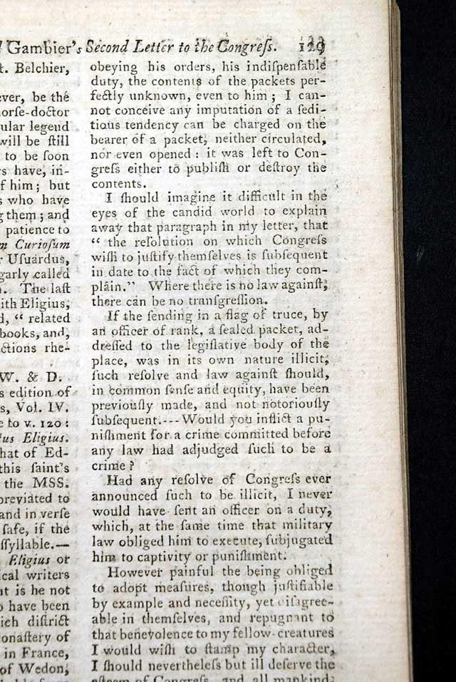 On the exchange of prisoners...  