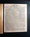 Existed exclusively to report the War of 1812...   - Image 2