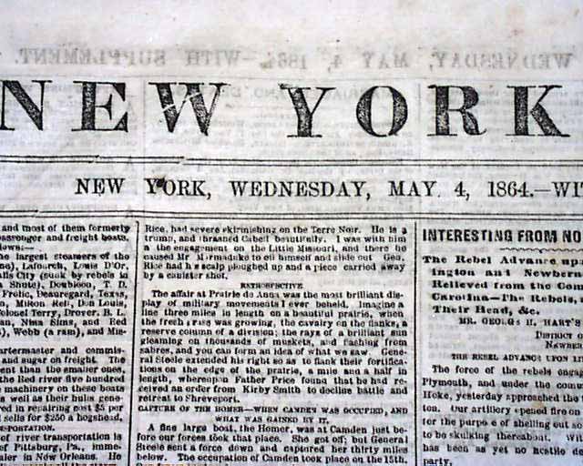 1864 Cheneyville Louisiana....