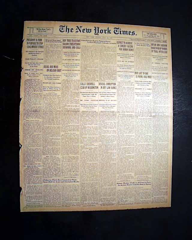 Reporting on the historic Scopes "monkey trial"...