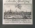 Beautiful, framed title page from 1764... - Image 1