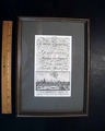 Beautiful, framed title page from 1764... - Image 2