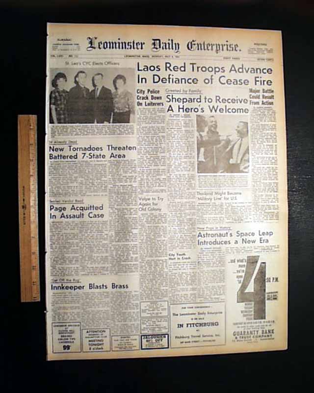 1961 Harrison, Arkansas tornado & flood... - RareNewspapers.com