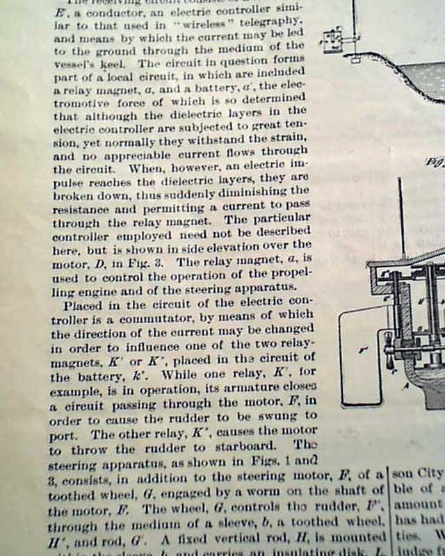1898 Nikola Tesla's remote controlled boat...