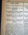 Great report on "desperado" Frank James... - Image 4