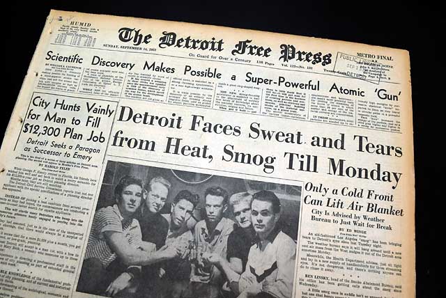 THE DETROIT FREE PRESS, Sept. 14, 1953&nbsp;* William "Atomic Bill"...