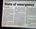 Very early newspaper report on the San Francisco earthquake... - Image 2