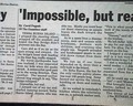 Very early newspaper report on the San Francisco earthquake... - Image 3