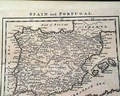 Map of Spain & Portugal... New colony of Georgia..   Judaica...   Franklin's lightning rod.... - Image 4