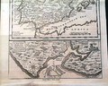 Map of Spain & Portugal... New colony of Georgia..   Judaica...   Franklin's lightning rod.... - Image 5