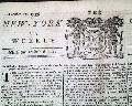 Handsome & very early colonial newspaper... - Image 1