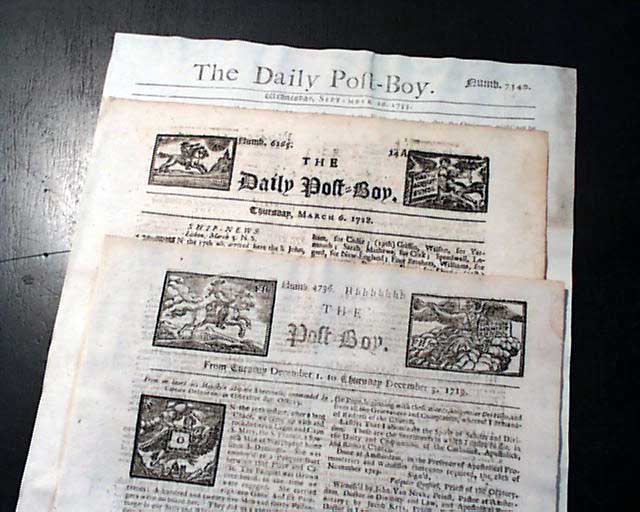 Set of five different mastheads for the same title... - RareNewspapers.com