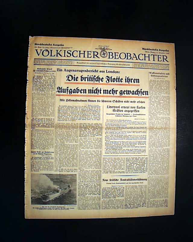 The Nazi Party Newspaper... - RareNewspapers.com