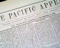 Rare anti-slavery newspaper from the West Coast...   - Image 2