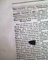 Rare anti-slavery newspaper from the West Coast...   - Image 4