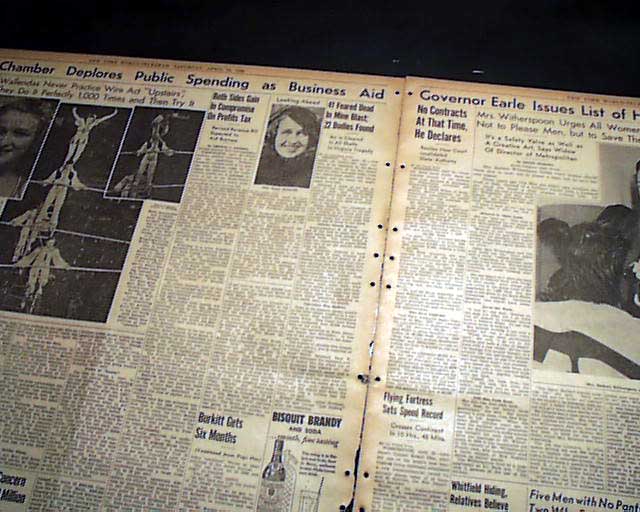 1938 Grundy, Virginia coal mine explosion.....