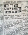 Babe Ruth signs new contract with Yankees... - Image 4