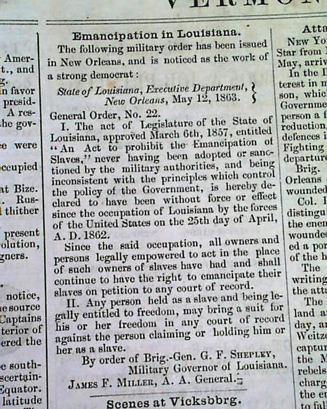 1863 Civil War... Bluffton, South Carolina..