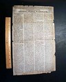 Very rare broadsheet on Washington refusing re-election as President... - Image 2