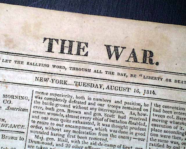 Battle of Lundy's Lane... Much, much more on the War of 1812