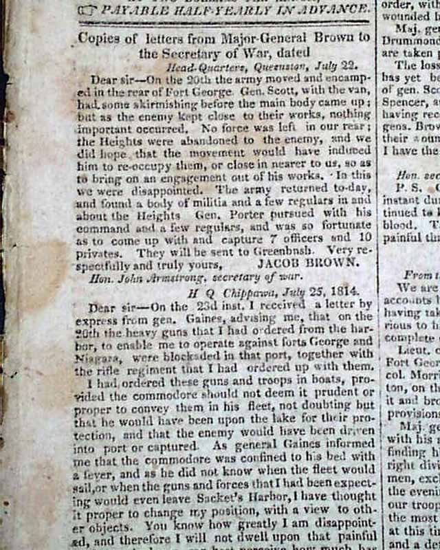 Battle of Lundy's Lane... Much, much more on the War of 1812