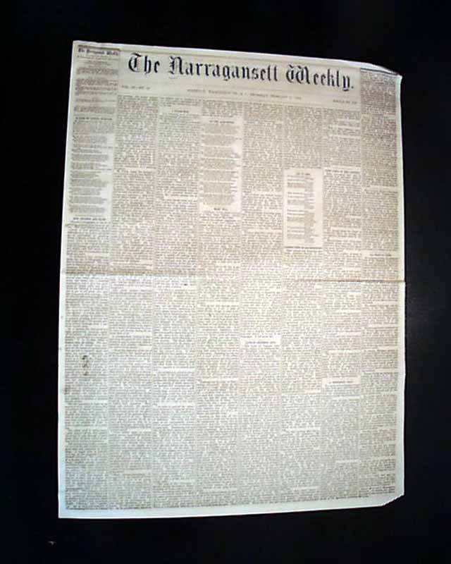 Westerly, Rhode Island....