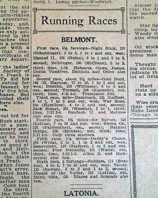 Sir Braton... Johnny Loftus...