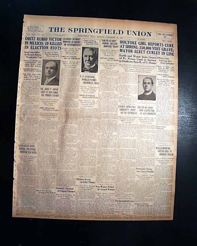 Malden, Massachusetts & Father Power's grave......