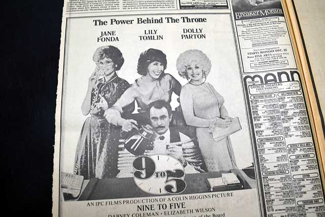 Premiere of "Raging Bull", in a Los Angeles newspaper...