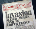 D-Day report in a military newspaper... - Image 1