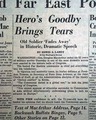 Douglas MacArthur says goodby... dramatic speech... - Image 8