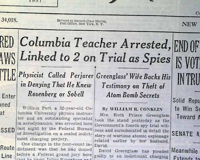 Julius & Ethel Rosenberg...