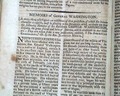 George Washington's inauguration and inaugural address...   And a very rare eye-witness account... - Image 1