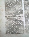 George Washington's inauguration and inaugural address...   And a very rare eye-witness account... - Image 8