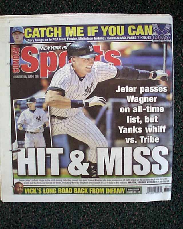 Derek Jeter passes Honus Wagner on career hit list – Daily Freeman