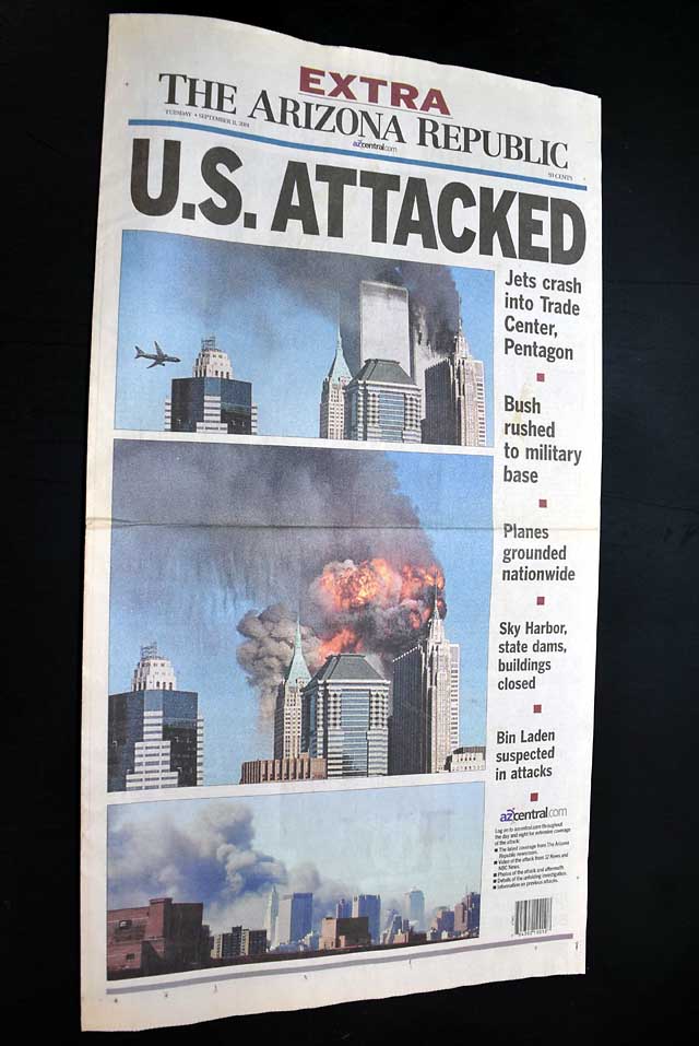 Same day report of September 11...