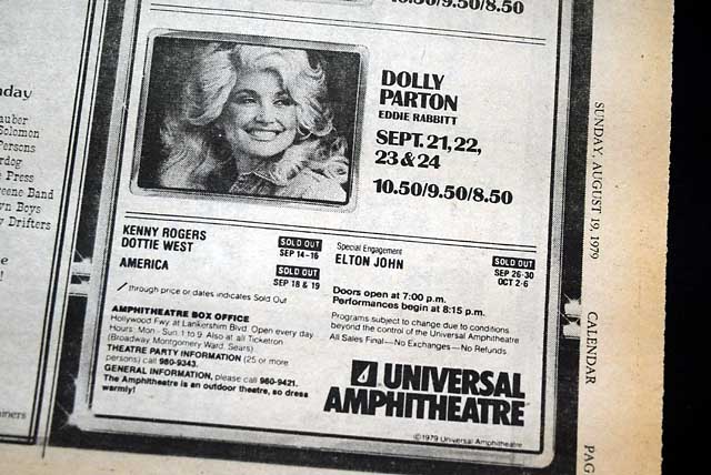 1979 "Styx" concert advertisement...