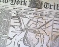 Port Hudson, Louisiana... Civil War map... - Image 1