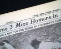 Johnny Mize 3 HRs for 6th time...   - Image 1