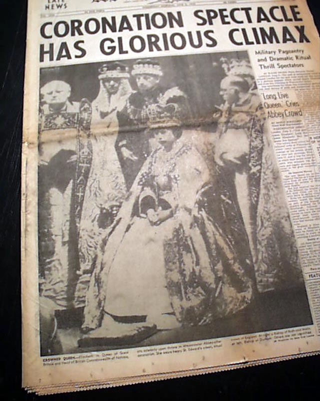 Queen Elizabeth II - Coronation of England's longest reigning monarch...