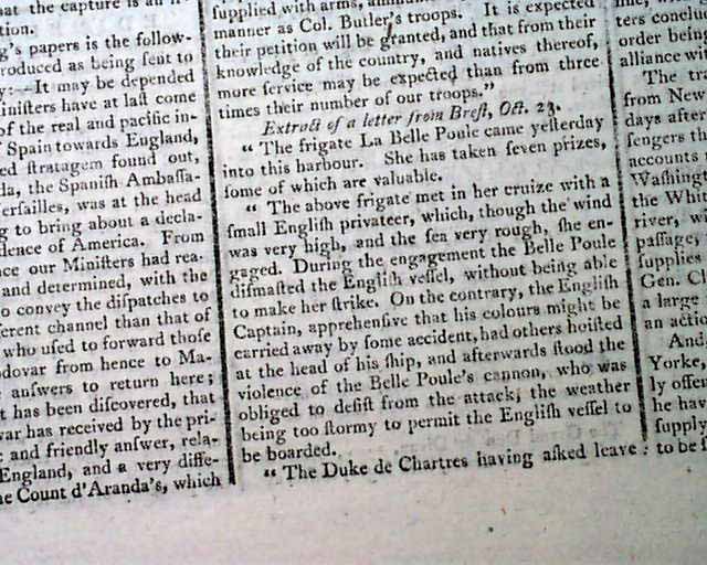 The Wyoming Massacre... The Boston food riots... More ...