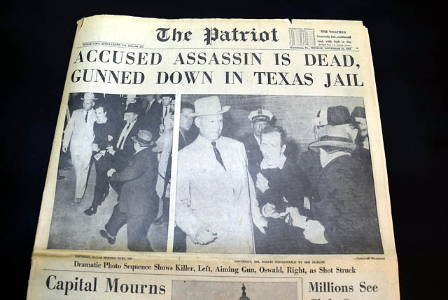 1963 JFK funeral.. Lee Harvery Oswald shot dead...