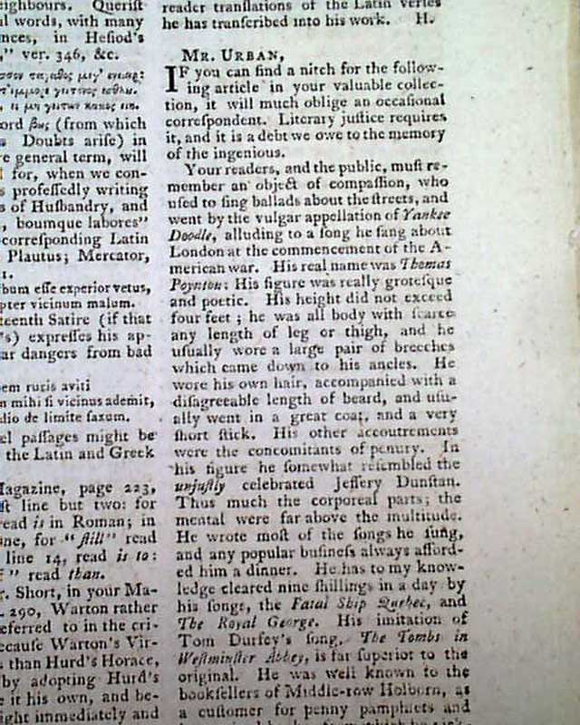 Ben Franklin creates a medal honoring the end of the Revolutionary War...