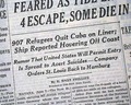 Jewish refugees are refused in Cuba... - German Ocean Liner SS St. Louis... - Image 1