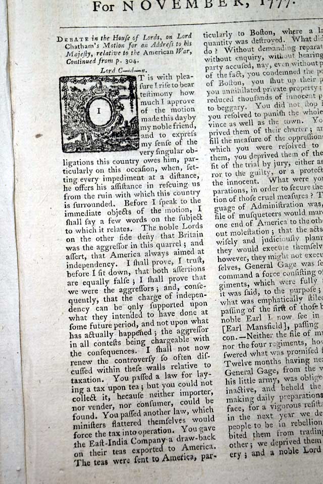 First Battle of Saratoga...   Five categories of American politics...