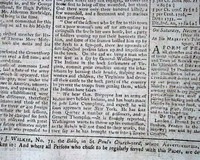 The hanging of Nathan Hale as a spy...